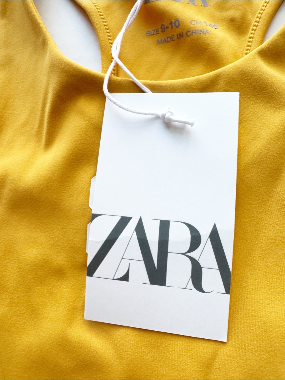 Zara Girl Basketball Crip Too in Mustard NWT - Picture 8 of 12